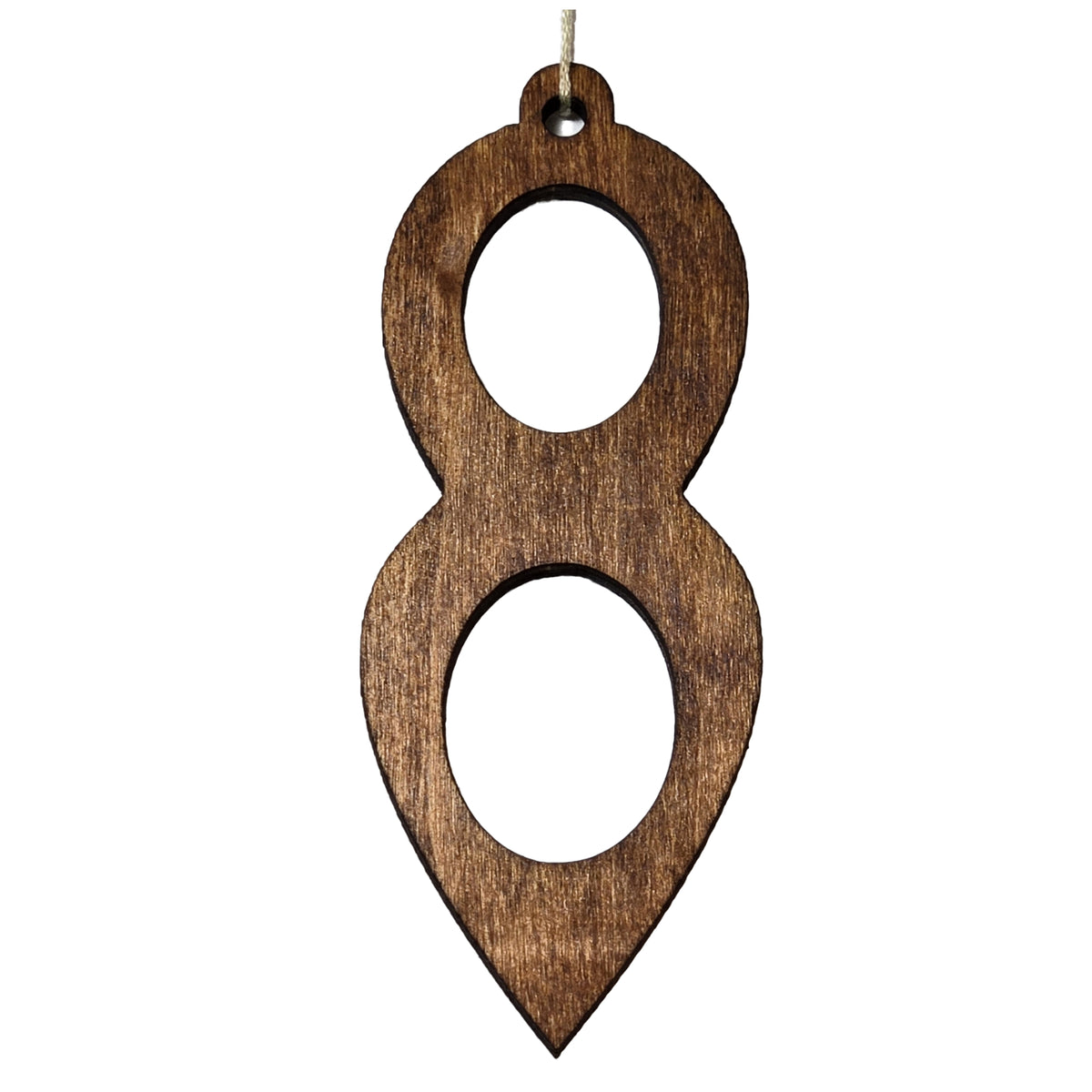 Snowflake Mobile Wooden Ornaments