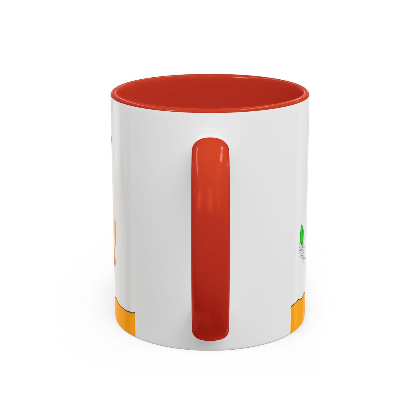 Doodle Diner Accent Coffee Mug - Colorful Whimsical Scribbles Accent Coffee Mug (11/15oz)