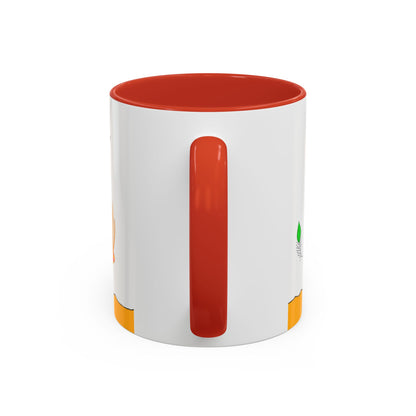 Doodle Diner Accent Coffee Mug - Colorful Whimsical Scribbles Accent Coffee Mug (11/15oz)