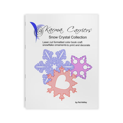 Snow Crystal Coloring Book