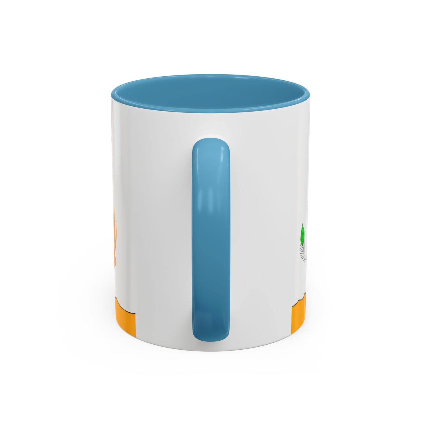 Doodle Diner Accent Coffee Mug - Colorful Whimsical Scribbles Accent Coffee Mug (11/15oz)