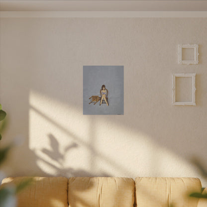 Next?  Matte Stretched Canvas Print