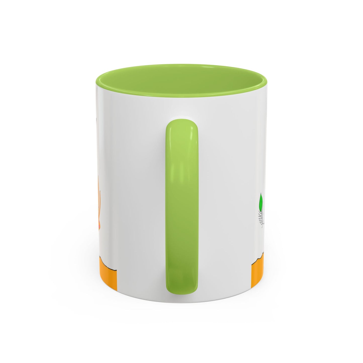 Doodle Diner Accent Coffee Mug - Colorful Whimsical Scribbles Accent Coffee Mug (11/15oz)