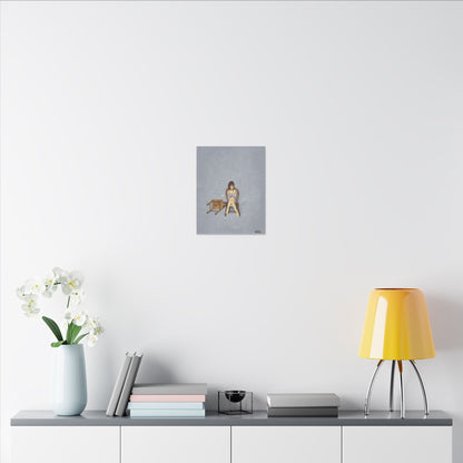 Next?  Matte Stretched Canvas Print
