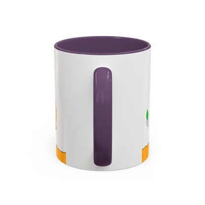 Doodle Diner Accent Coffee Mug - Colorful Whimsical Scribbles Accent Coffee Mug (11/15oz)