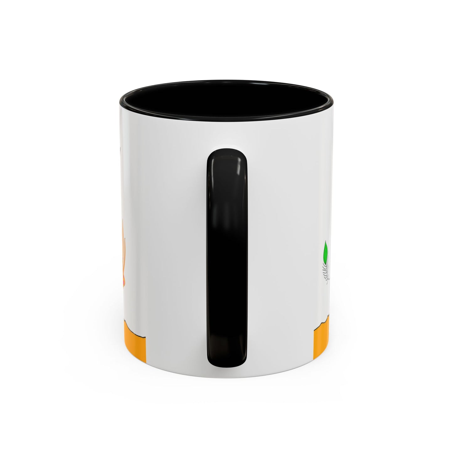 Doodle Diner Accent Coffee Mug - Colorful Whimsical Scribbles Accent Coffee Mug (11/15oz)
