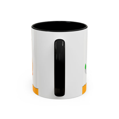 Doodle Diner Accent Coffee Mug - Colorful Whimsical Scribbles Accent Coffee Mug (11/15oz)