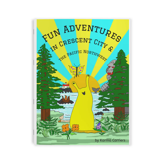 Fun Adventures Nature Coloring Book - Things to Do in Crescent City & the Great Pacific Northwest