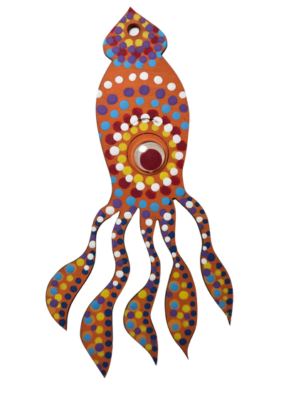 6 inch Google eye squid
