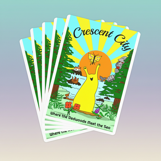 Banana Slug & Bigfoot Poker Cards