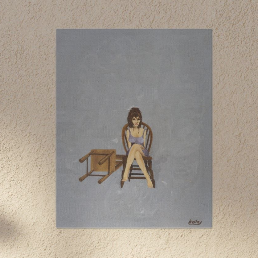 Next?  Matte Stretched Canvas Print