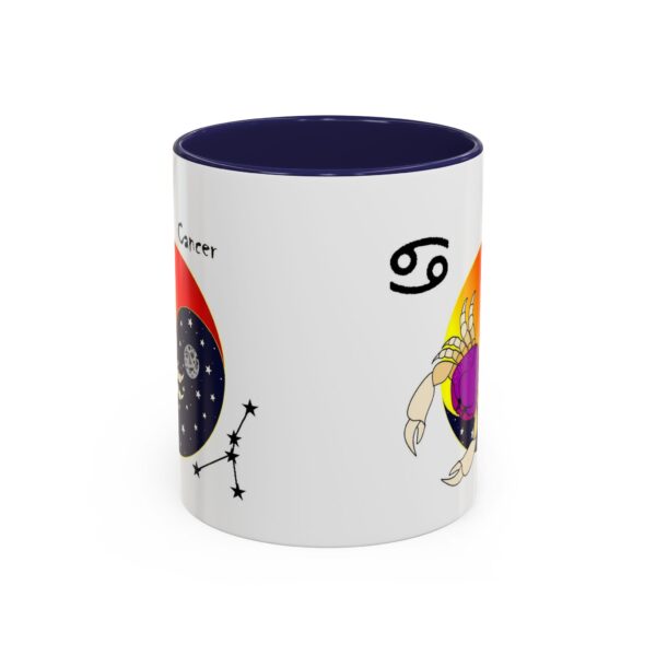 A mug with an image of the zodiac sign.