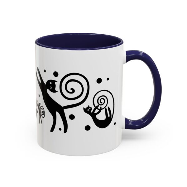 A mug with an animal design on it.