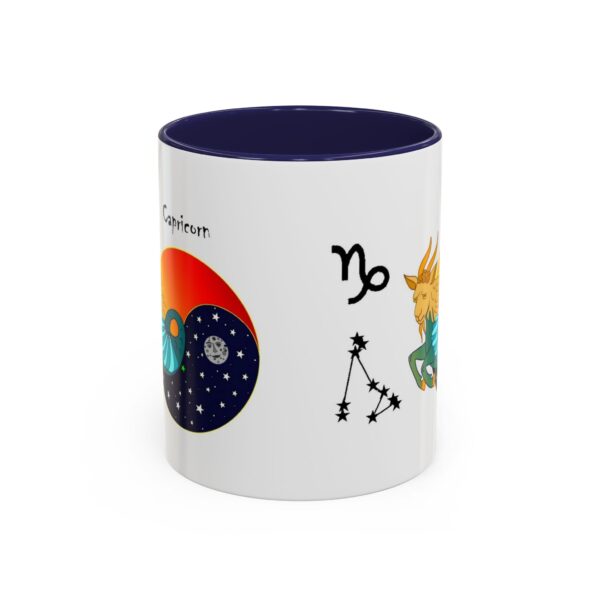 A mug with the zodiac signs on it.